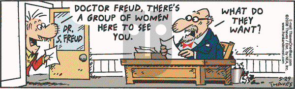 Frank and Ernest on Thursday May 29, 2008 Comic Strip