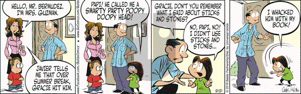 Baldo on Wednesday September 21, 2016 Comic Strip