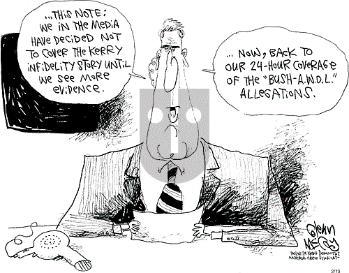 Glenn McCoy on Friday February 13, 2004 Comic Strip