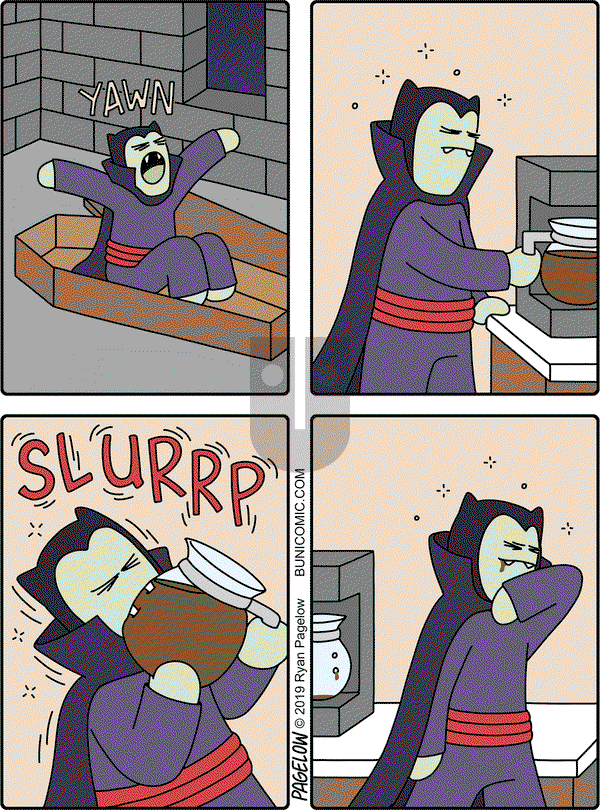 Buni on Monday October 7, 2019 Comic Strip