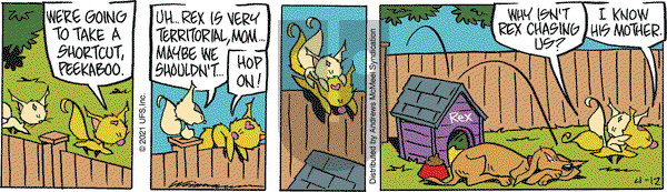 Rose is Rose on Monday April 12, 2021 Comic Strip