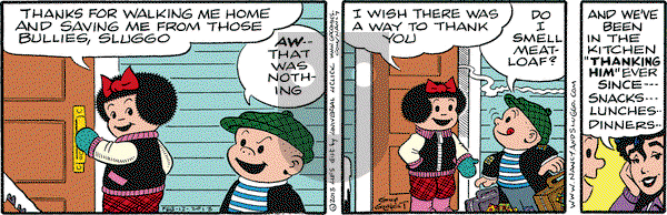 Nancy on Tuesday February 12, 2013 Comic Strip