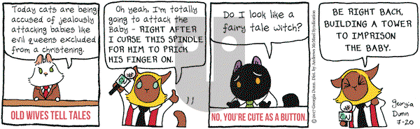 Breaking Cat News on Thursday July 20, 2017 Comic Strip