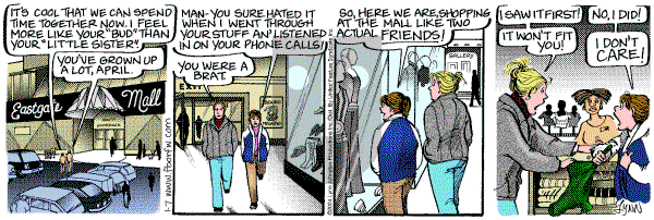 For Better or For Worse - Wednesday January 7, 2004 Comic Strip