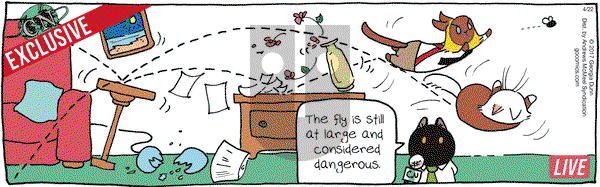 Breaking Cat News on Saturday April 22, 2017 Comic Strip