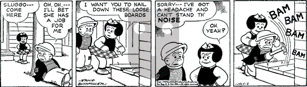 Nancy Classics on Saturday July 2, 2016 Comic Strip
