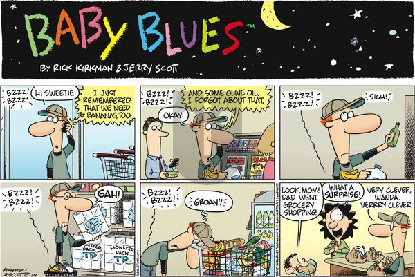 Baby Blues on Sunday October 29, 2017 Comic Strip