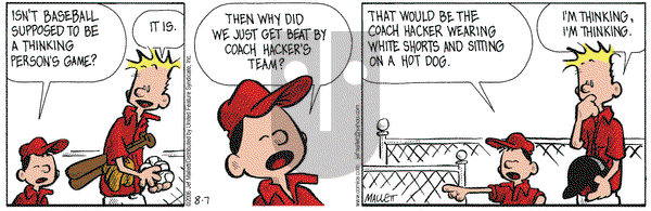 Frazz on Monday August 7, 2006 Comic Strip