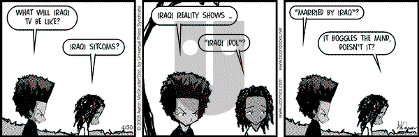 The Boondocks on Wednesday December 1, 2010 Comic Strip