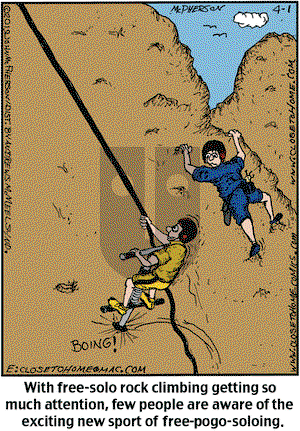 Close to Home on Monday April 1, 2019 Comic Strip