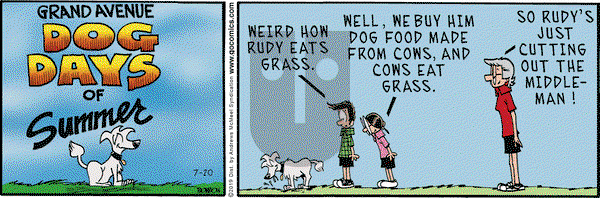 Grand Avenue on Saturday July 20, 2019 Comic Strip