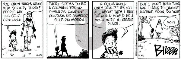 Grand Avenue on Wednesday November 15, 2000 Comic Strip