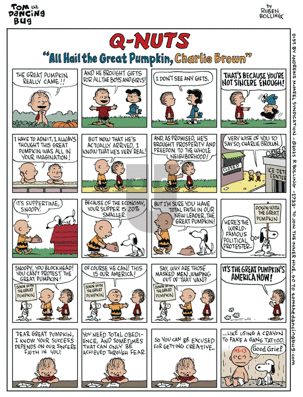 Tom the Dancing Bug on Friday May 2, 2025 Comic Strip