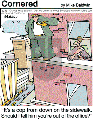 Cornered - Monday May 22, 2006 Comic Strip