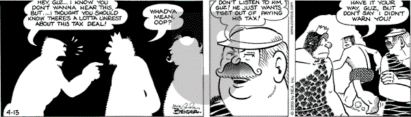 Alley Oop on Wednesday April 13, 2005 Comic Strip