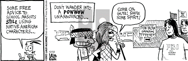 La Cucaracha on Tuesday December 2, 2003 Comic Strip