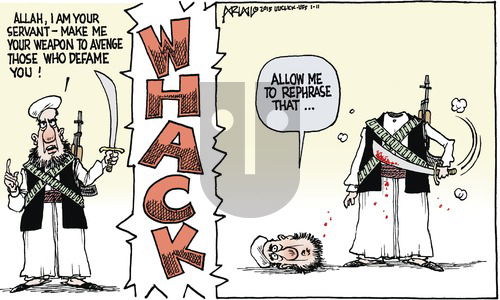 Robert Ariail on Sunday January 11, 2015 Comic Strip