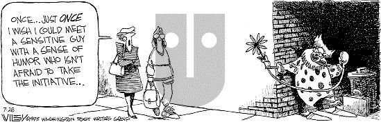 Non Sequitur on Wednesday July 28, 1993 Comic Strip