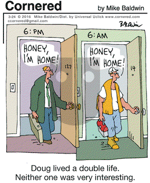 Cornered on Thursday March 24, 2016 Comic Strip