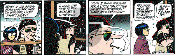 Doonesbury on Friday March 12, 1999 Comic Strip