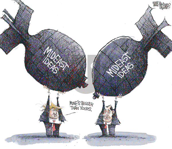 Matt Davies on Tuesday March 8, 2016 Comic Strip