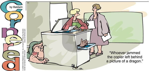 Cornered on Sunday October 8, 2000 Comic Strip