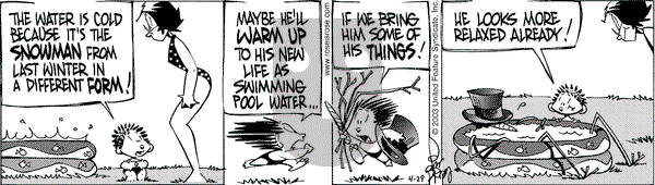 Rose is Rose on Tuesday April 29, 2003 Comic Strip