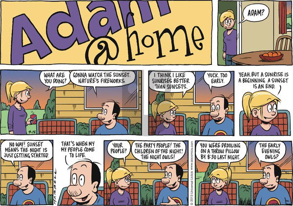 Adam@Home on Sunday September 15, 2013 Comic Strip