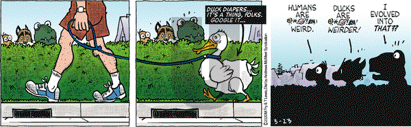 Over the Hedge on Monday March 23, 2020 Comic Strip