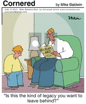 Cornered on Friday June 26, 2015 Comic Strip