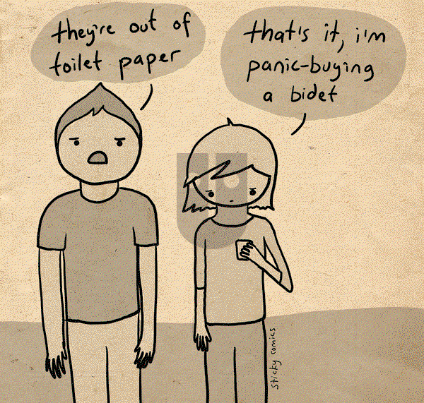 Sticky Comics on Saturday March 14, 2020 Comic Strip