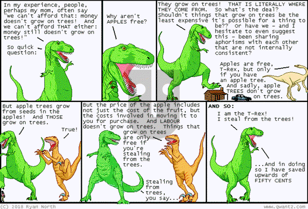 Dinosaur Comics on Wednesday May 14, 2025 Comic Strip