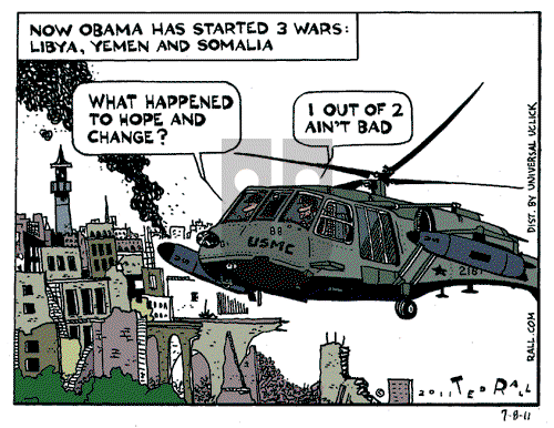 Ted Rall on Friday July 8, 2011 Comic Strip