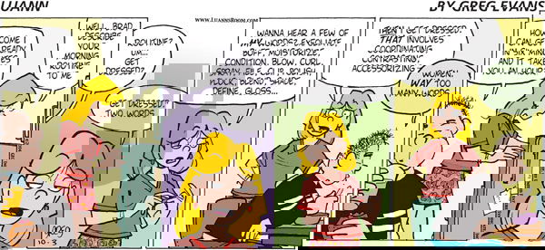 Luann on Sunday October 3, 2004 Comic Strip