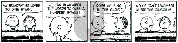Peanuts on Friday July 18, 1986 Comic Strip