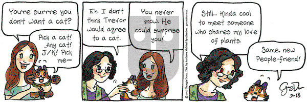 Breaking Cat News on Saturday May 18, 2019 Comic Strip