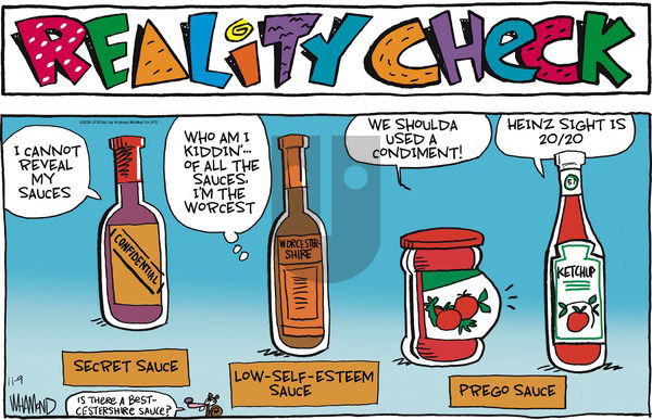 Reality Check on Sunday November 9, 2025 Comic Strip