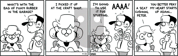 FoxTrot on Wednesday November 23, 2005 Comic Strip