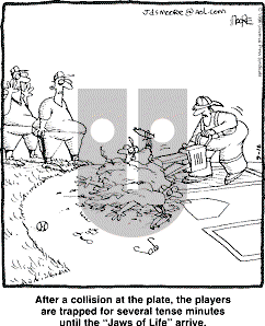 In the Bleachers - Thursday September 12, 1996 Comic Strip