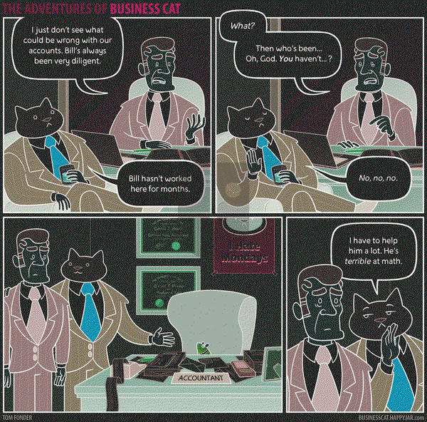 The Adventures of Business Cat - Monday July 31, 2017 Comic Strip