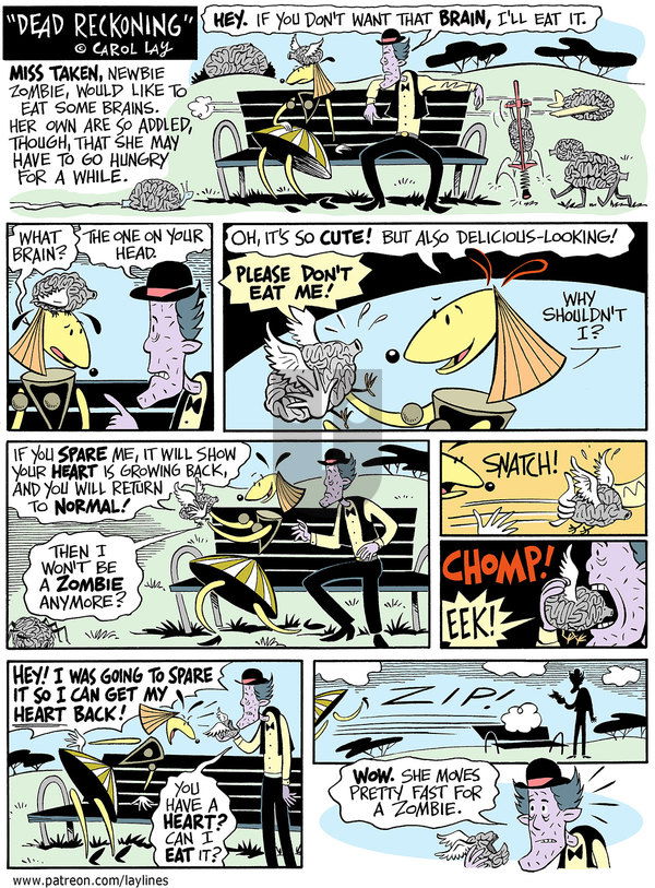 Lay Lines on Monday April 4, 2022 Comic Strip