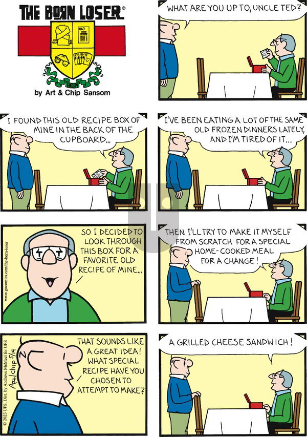 The Born Loser on Sunday May 14, 2023 Comic Strip