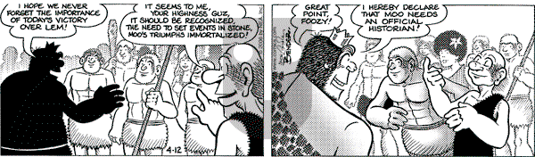 Alley Oop on Wednesday April 12, 2006 Comic Strip