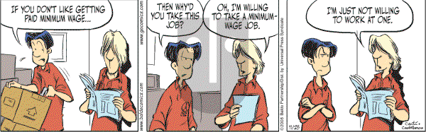 Baldo on Tuesday November 25, 2008 Comic Strip