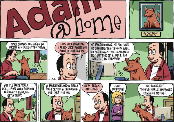 Adam@Home on Sunday June 22, 2014 Comic Strip