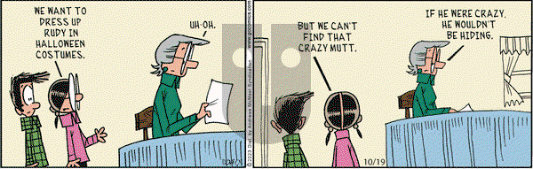 Grand Avenue on Thursday October 19, 2023 Comic Strip