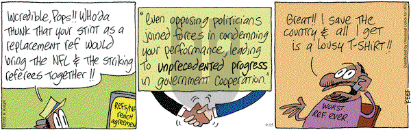 The Knight Life on Saturday September 15, 2012 Comic Strip