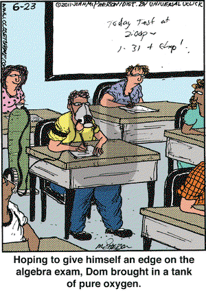 Close to Home on Thursday June 23, 2011 Comic Strip