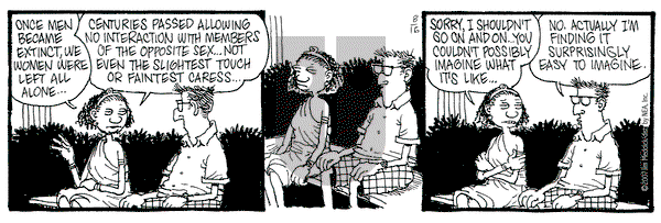 Monty on Thursday August 16, 2007 Comic Strip
