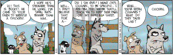 Get Fuzzy - Saturday August 23, 2003 Comic Strip
